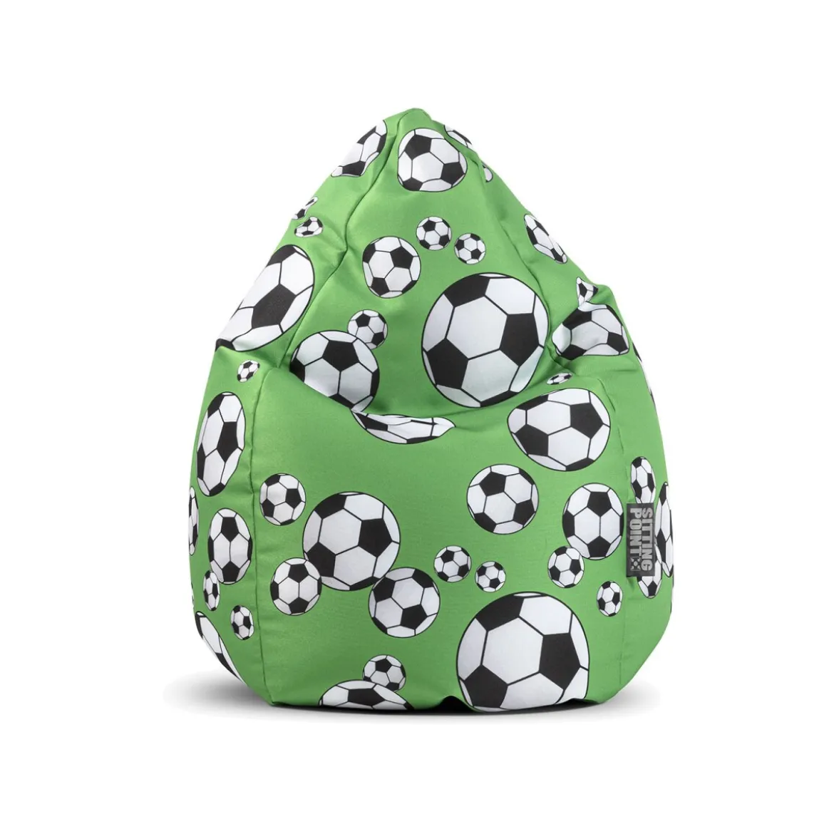 SITTING POINT Bean Bag Fußball/Kicker in klassischer Tropfenform (Kicker, 220 L) - B-Ware neuwertig
