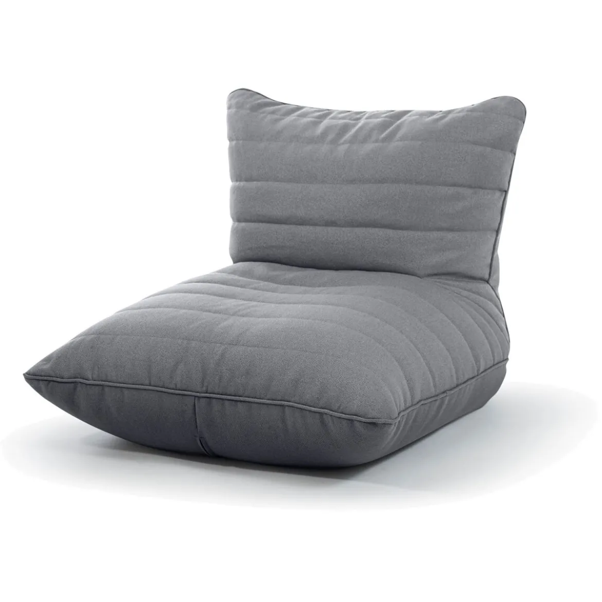 SITTING POINT CANVAS »Tango«, gesteppte und wattierte Rücken- und Sitzfläche (Mittelgrau) - B-Ware sehr gut