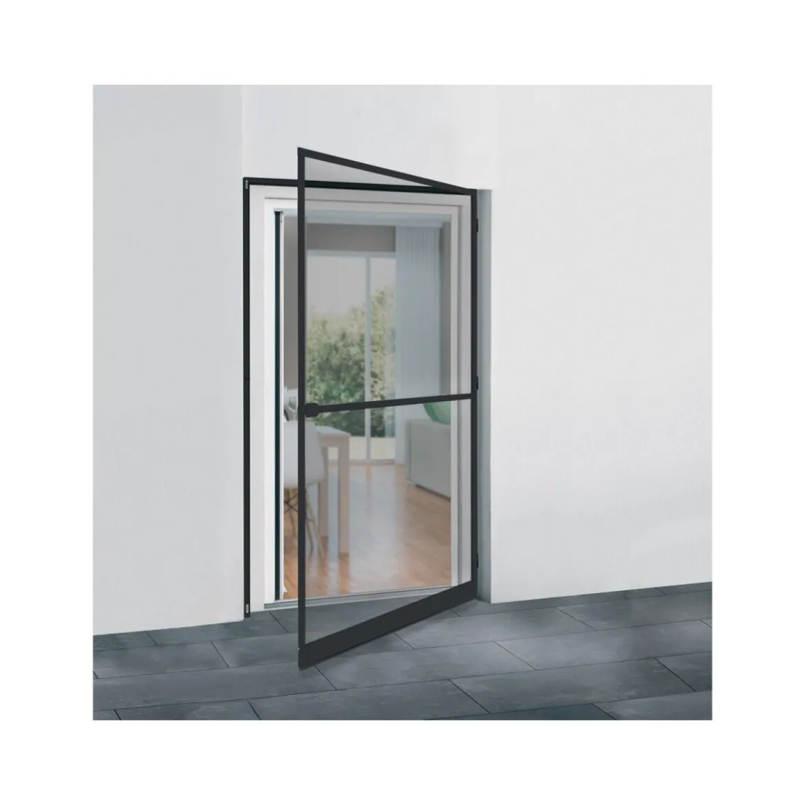 Smartmaxx Insektenschutztür inklusive Klemmzarge, 120 x 240 cm - B-Ware