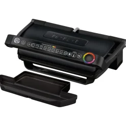 TEFAL OptiGrill XL Kontaktgrill, 9 Grillprogramme, automatische Temperaturanpassung, manueller Modus, Garanzeige»GC7228« - B-Ware