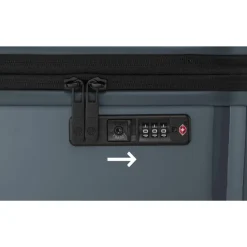 TOPMOVE® Trolley-Reisekoffer, mit Zahlenschloss, 77/87,5 l - B-Ware sehr gut