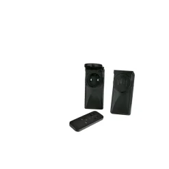 TRONIC® Funkschaltset, für Außenbereich, 3-teilig, schwarz - B-Ware neuwertig