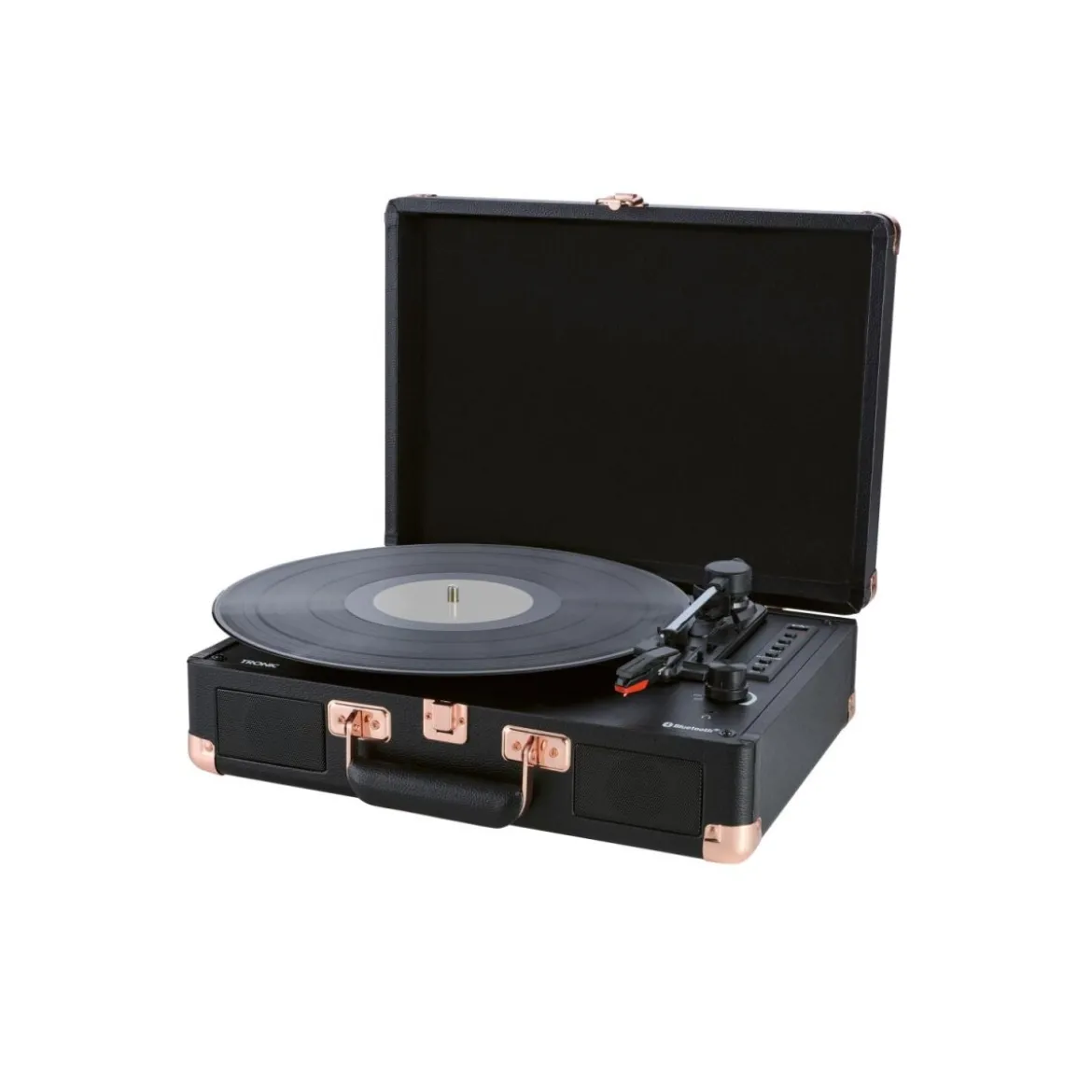 TRONIC® Kofferplattenspieler TPBT 5 A1, schwarz - B-Ware neuwertig