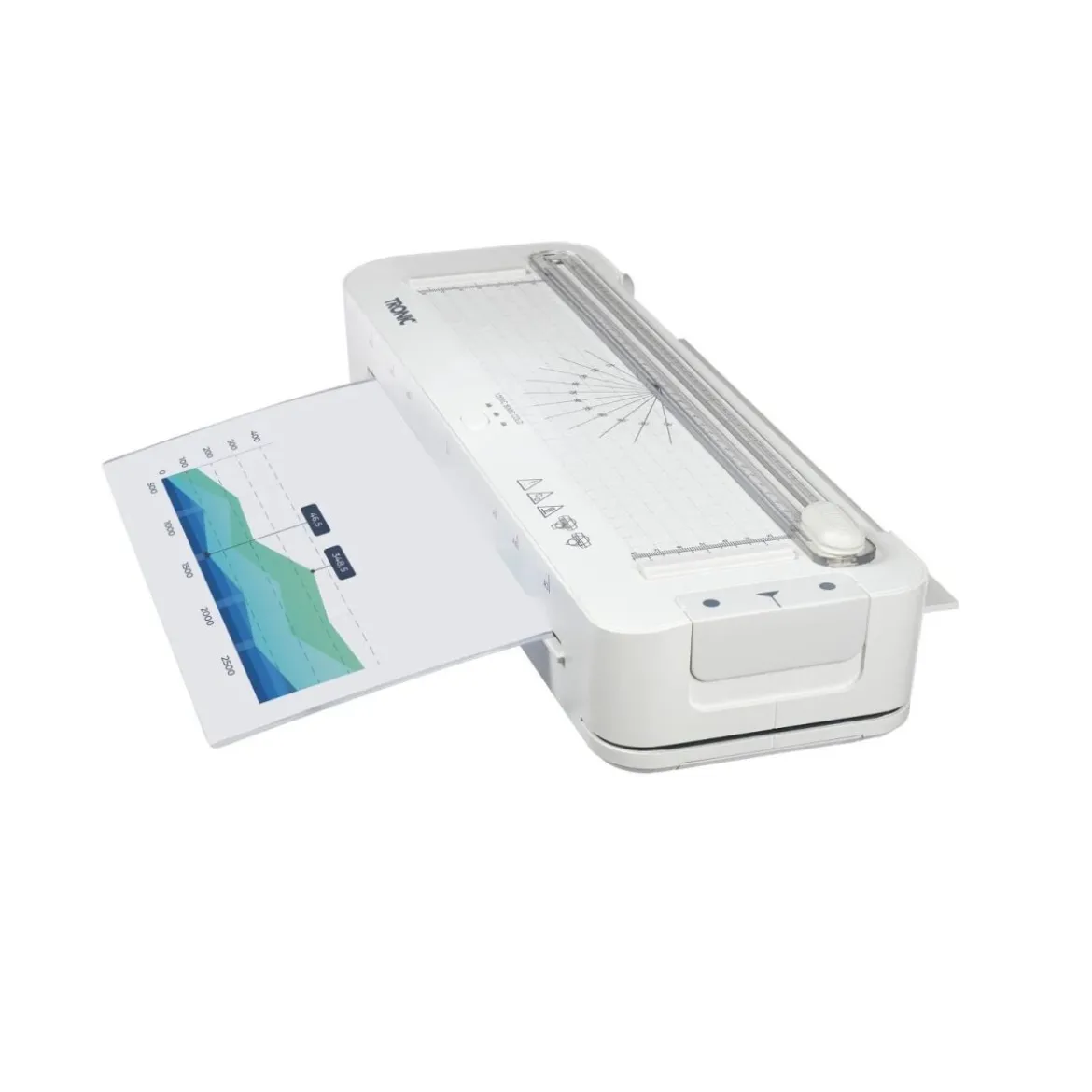 TRONIC® Laminiergerät (Weiß/Grau) - B-Ware neuwertig