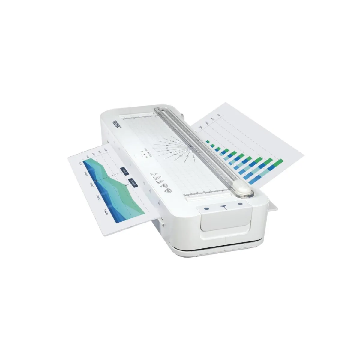 TRONIC® Laminiergerät (Weiß/Grau) - B-Ware neuwertig