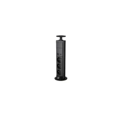 TRONIC® Mehrfach-Steckdosenleiste, 3-fach, schwarz - B-Ware sehr gut