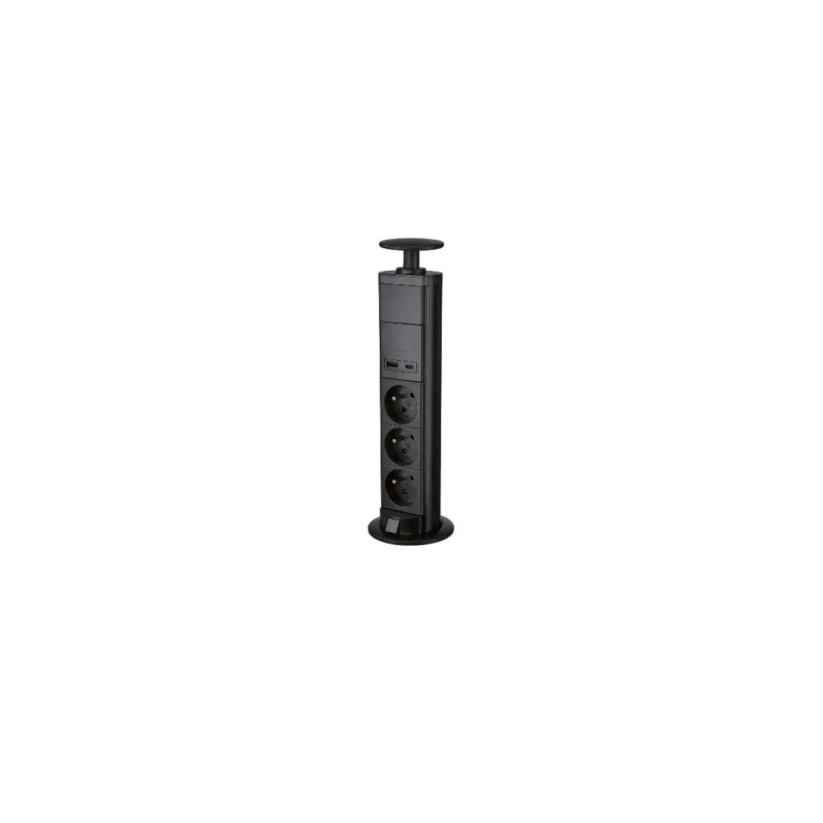 TRONIC® Mehrfach-Steckdosenleiste, 3-fach, schwarz - B-Ware sehr gut