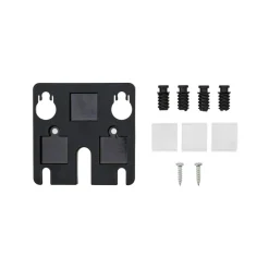 TRONIC® Steckdosenwürfel mit USB-Anschlüssen, schwarz - B-Ware neuwertig