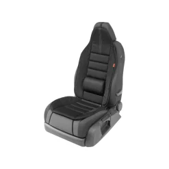 ULTIMATE SPEED® Autositzaufleger mit Lordosenstütze, Universalschnitt (Schwarz) - B-Ware neuwertig