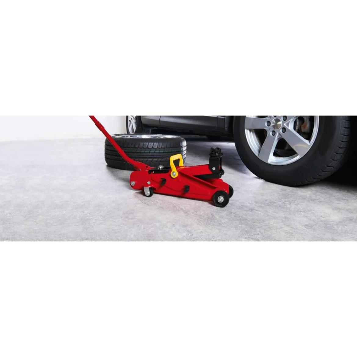 ULTIMATE SPEED® Hydraulik-Rangierwagenheber, mit praktischem Tragegriff - B-Ware neuwertig