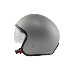 ULTIMATE SPEED® Jethelm, mit Visier, Gr. M (silber/grau matt) - B-Ware gut