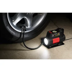 ULTIMATE SPEED® Mini-Kompressor UMK 10 E4, mit integriertem Manometer - B-Ware