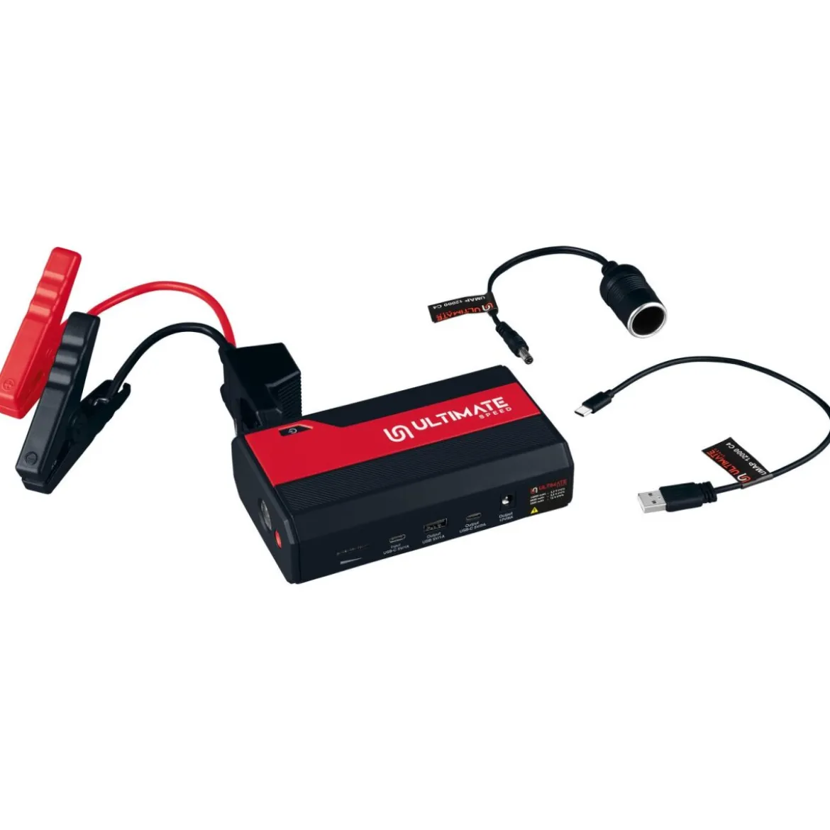 ULTIMATE SPEED® Mobile Autostarthilfe »UMAP 12000 C4«, mit Powerbank - B-Ware