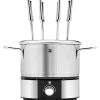 WMF Elektro-Fondue LONO, mit Spritzschutzring, edelstahl - B-Ware sehr gut