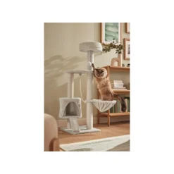 ZOOFARI® Kratzbaum, mit kuscheliger Höhle - B-Ware