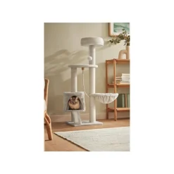 ZOOFARI® Kratzbaum, mit kuscheliger Höhle - B-Ware